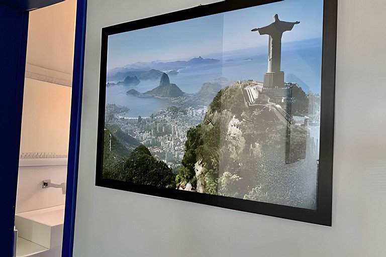 Casa branca Vidigal, melhor vista do RJ