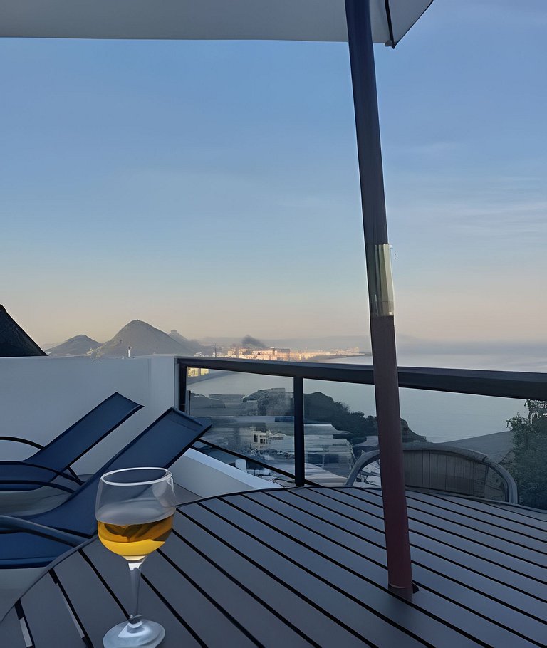 Casa branca Vidigal, melhor vista do RJ