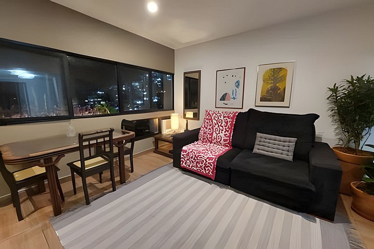 Vidigal, frente para o mar, garagem e 2 quartos