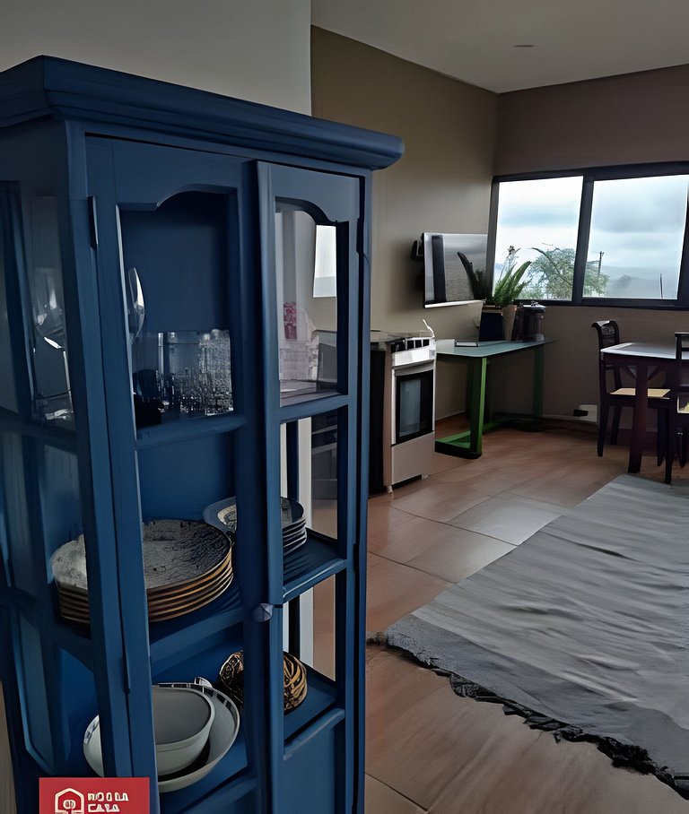 Vidigal, frente para o mar, garagem e 2 quartos