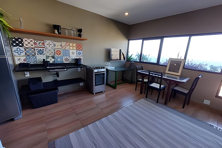 Vidigal, frente para o mar, garagem e 2 quartos