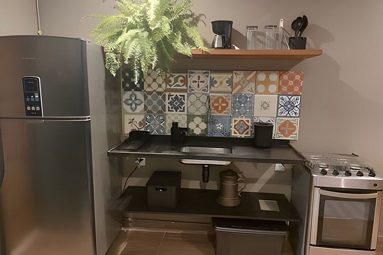 Vidigal, frente para o mar, garagem e 2 quartos