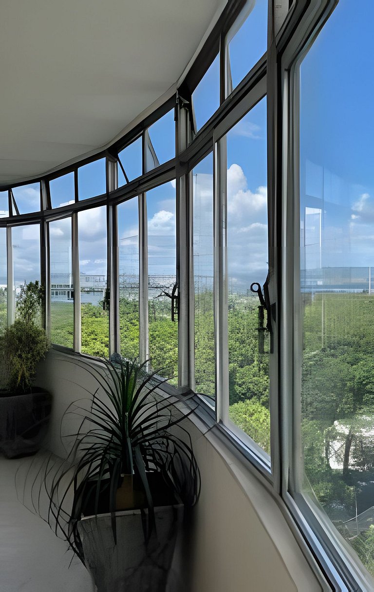 Vista incrível com 2 quartos (1 suíte) na Gloria