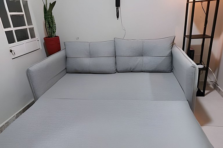 Estilo Copacabana, Praia a 150m, 4 pessoas