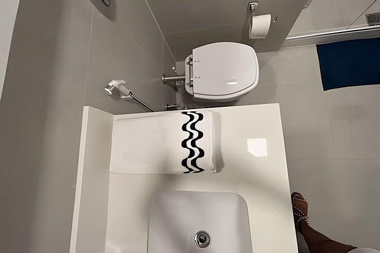 Praia de copacabana, 2 quartos, ar split