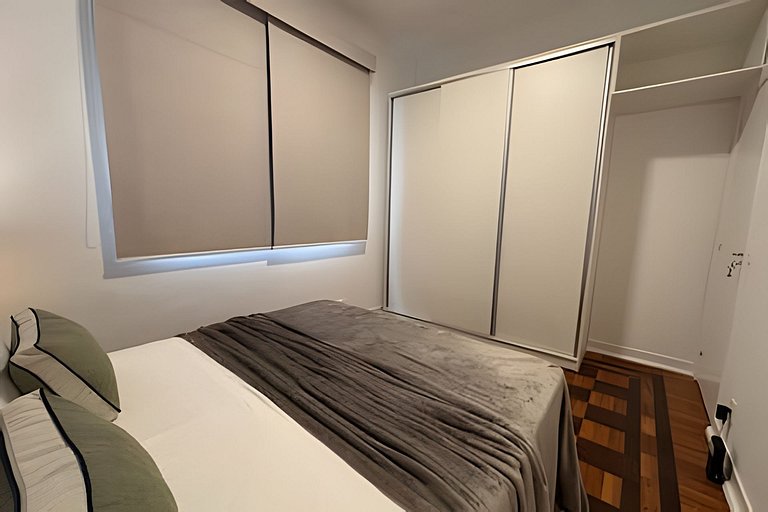 Praia de copacabana, 2 quartos, ar split