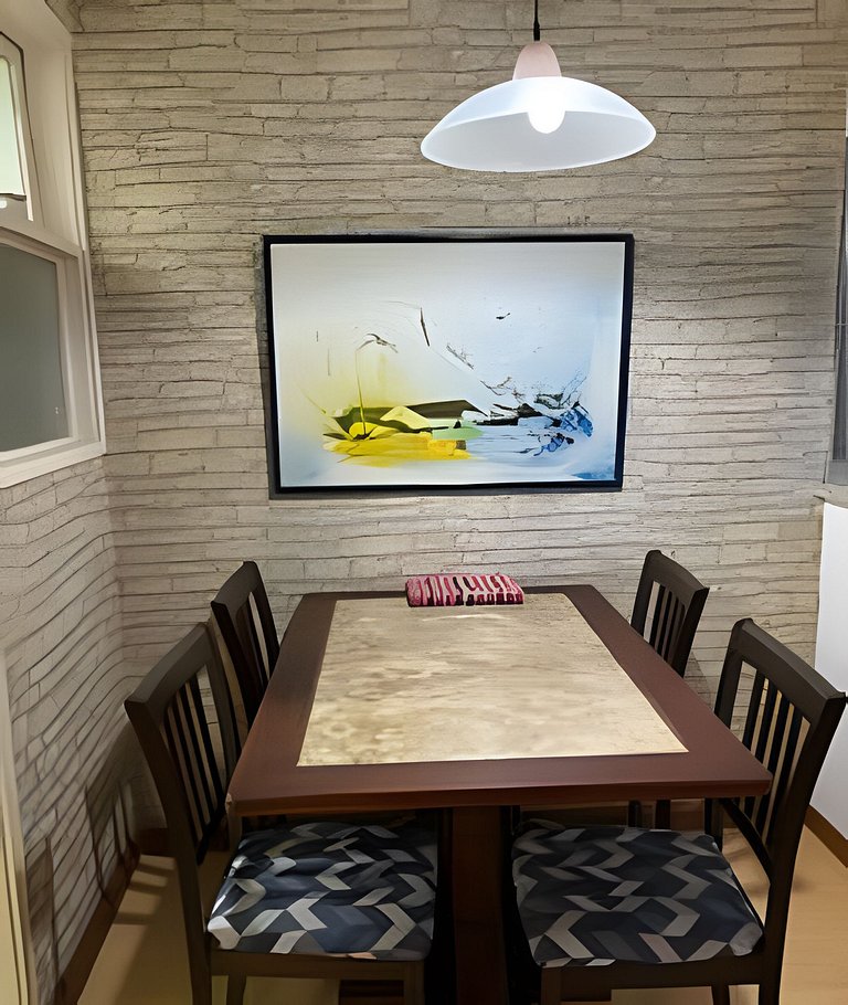 Vidigal com vista mar, 2 quartos e garagem