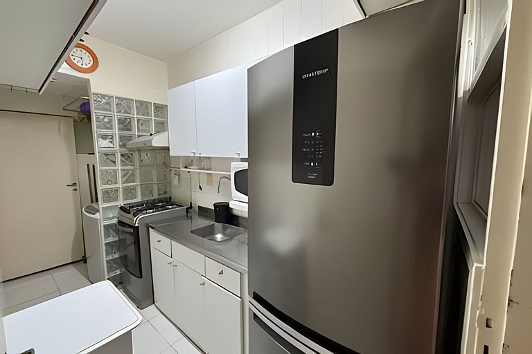 Vidigal com vista mar, 2 quartos e garagem