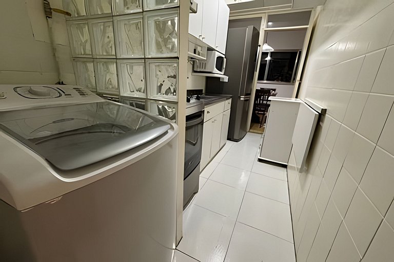 Vidigal com vista mar, 2 quartos e garagem