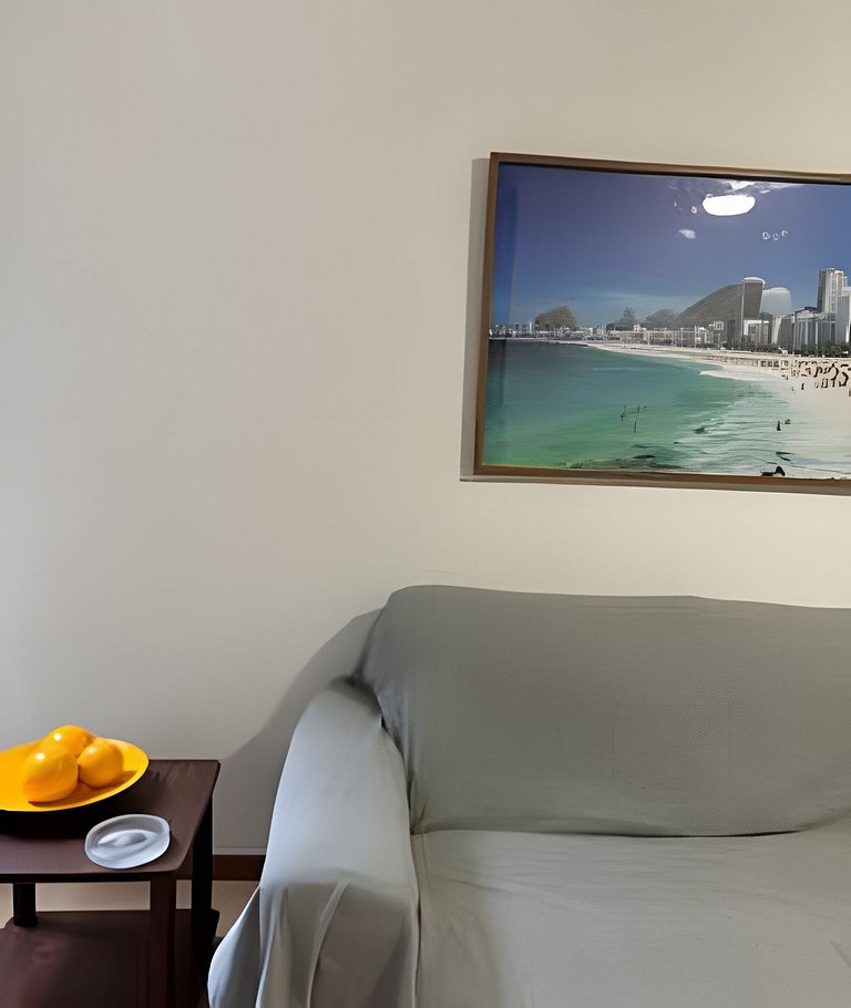 Vidigal com vista mar, 2 quartos e garagem