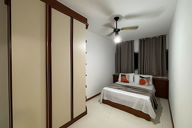 Vidigal com vista mar, 2 quartos e garagem