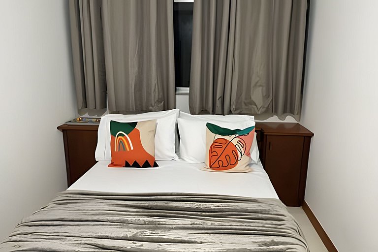 Vidigal com vista mar, 2 quartos e garagem