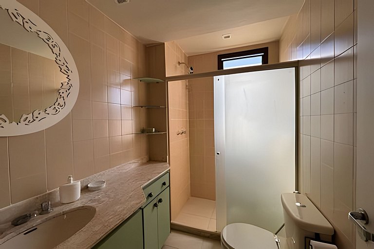 Leblon flat, piscina, garagem, 2 quadras praia