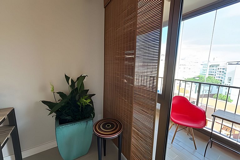 Leblon flat, piscina, garagem, 2 quadras praia