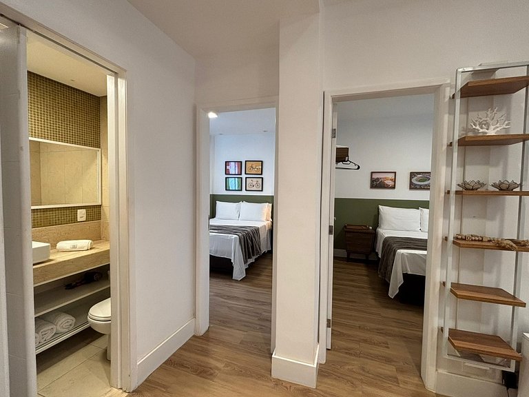 Ipanema Prime 500m da Praia, 2 quartos