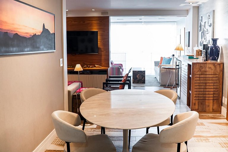 Leblon piscina 2 quadras da praia, garagem