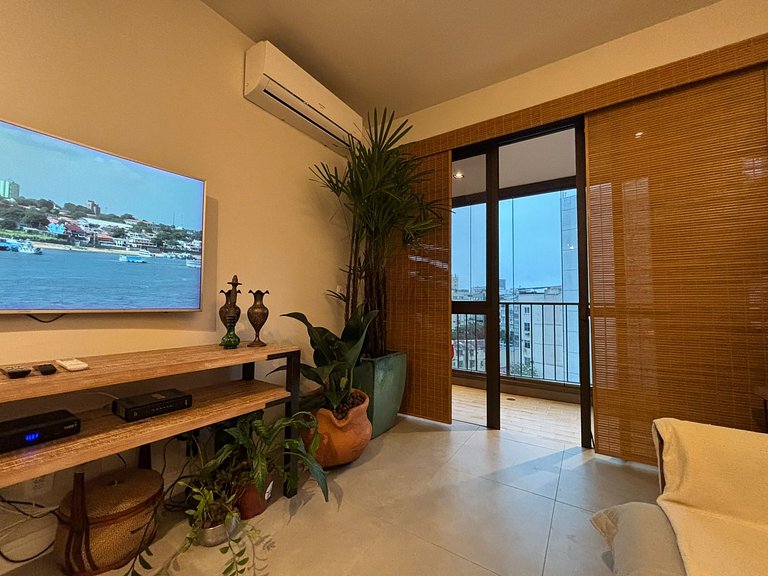 Leblon flat, piscina, garagem, 2 quadras praia