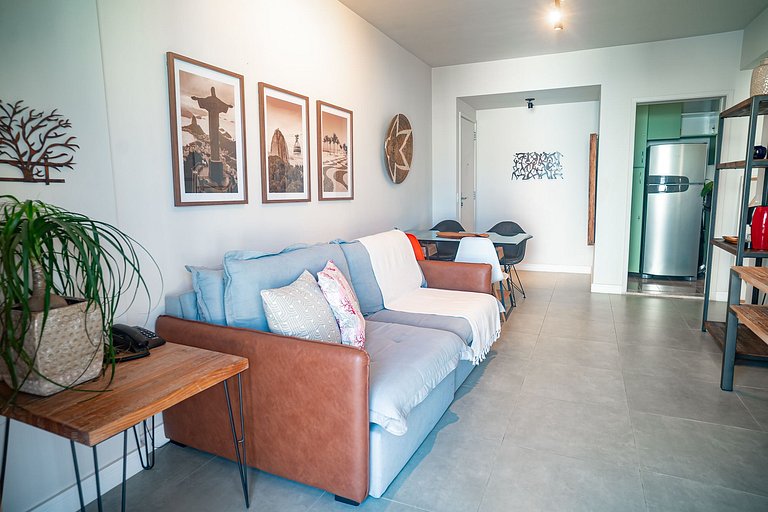 APART HOTEL, Leblon, 2 quadras da praia